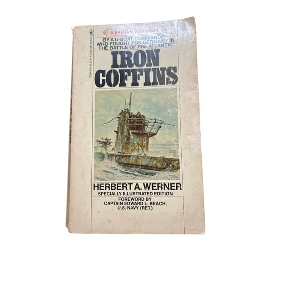 Iron Coffins 1978 Germany U-boat Battles of the Atlantic WWII Herbert Werner - Picture 1 of 4